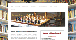 Desktop Screenshot of chessresearch.org
