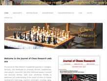 Tablet Screenshot of chessresearch.org